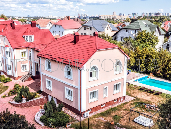 #484-2 Вилла на сутки с бассейном Софиевская Борщаговка — фото 27