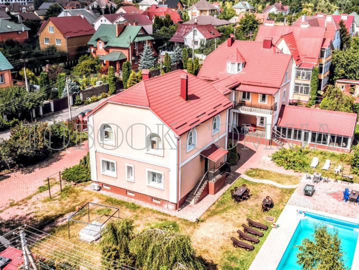 #484-1 Дом на сутки с бассейном Борщаговка — фото 24