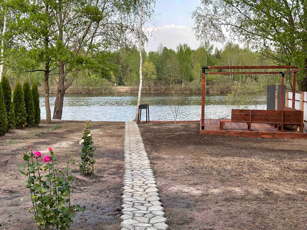 #719-3 Дом посуточно на берегу озера Киев — фото 23
